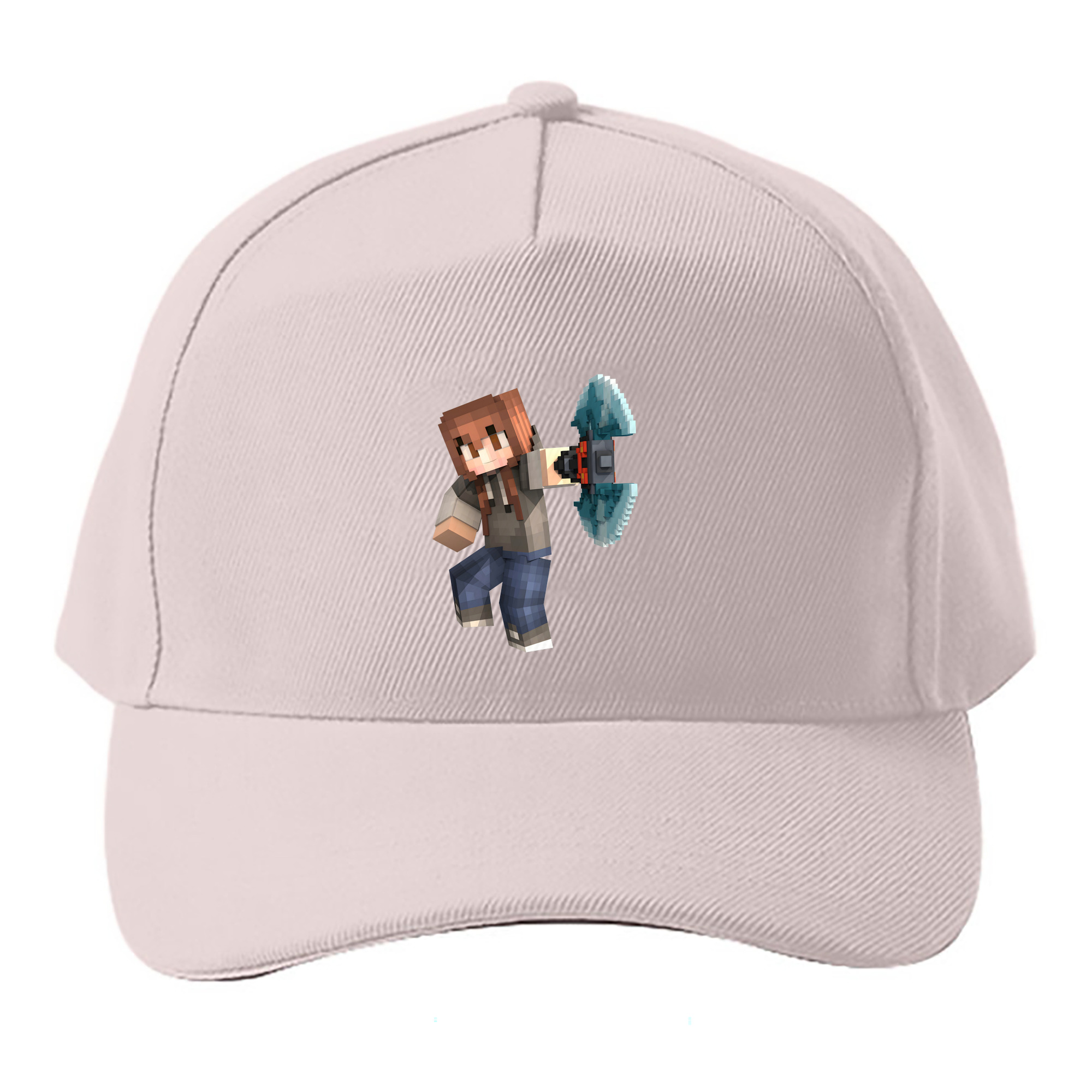 （画像用） マインクラフト ブロックの世界 Minecraft MC Block world ベースボールキャップ 綿100％ 男女兼用 帽子 スポーツ